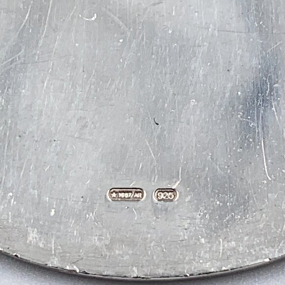 Authentic Gucci 925 Silver Dog Tag Pendant Necklace - Picture 7 of 11